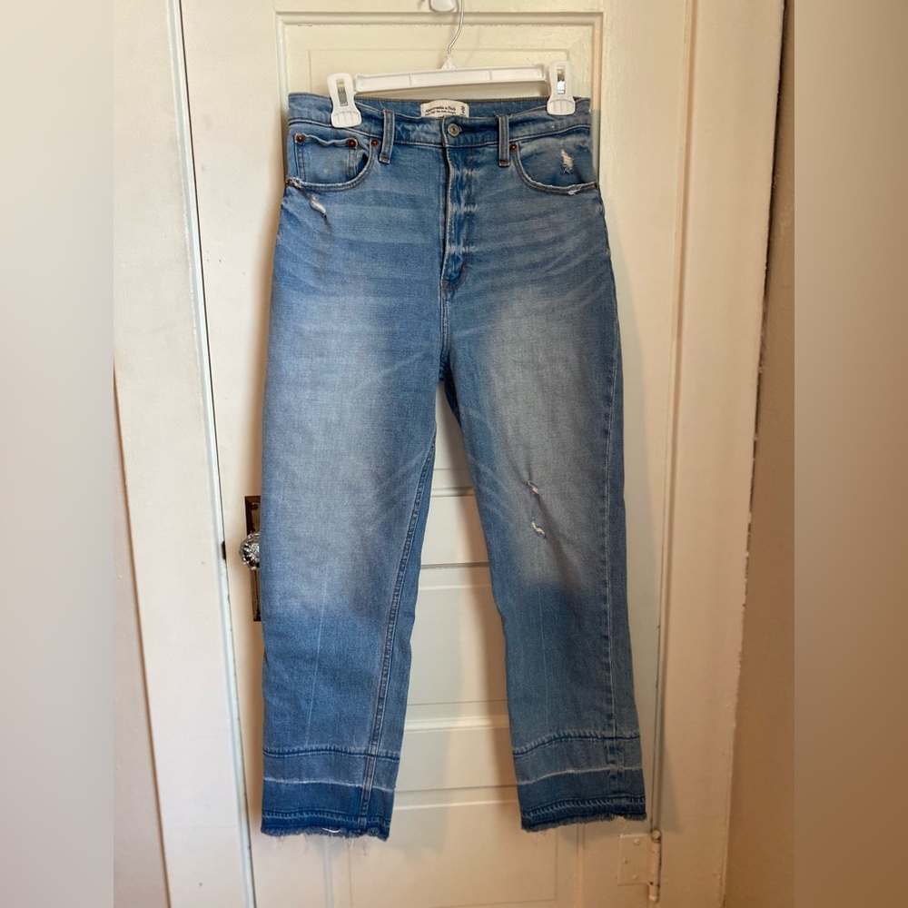 Abercrombie Curve Love Ankle Straight